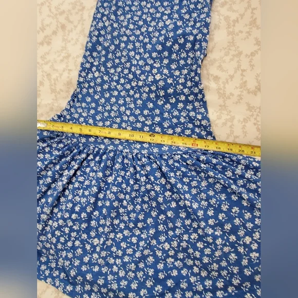 South Beach Vintage 80's Cotton Blend Dress M - Picture 7 of 8